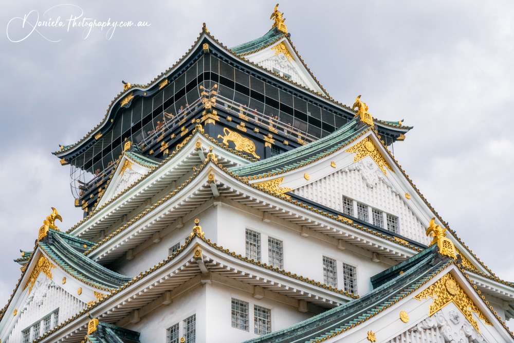 Osaka Castle Architectural Details